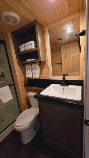 Bathroom 3, Luxury Cabin with Mountain View 2B, Coconino