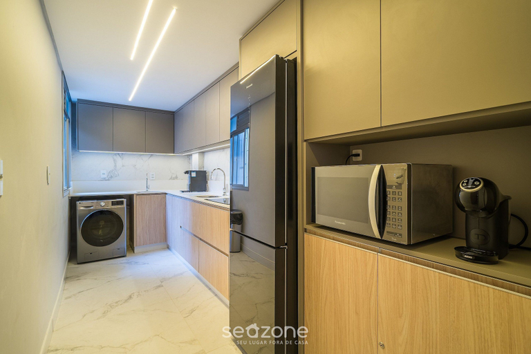 Private kitchen, Full apt Near Ufsc in Florianopolis Cec0612, Florianopolis