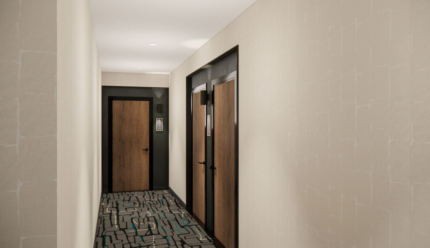 Hallway 2, Homewood Suites By Hilton Surrey, Greater Vancouver