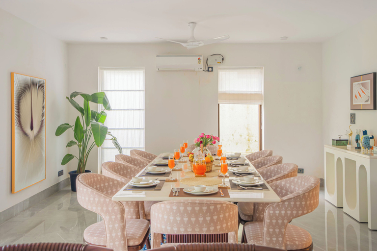 Dining 4, Elivaas Casa Verdea 4BHK Villa With Pool, North Goa