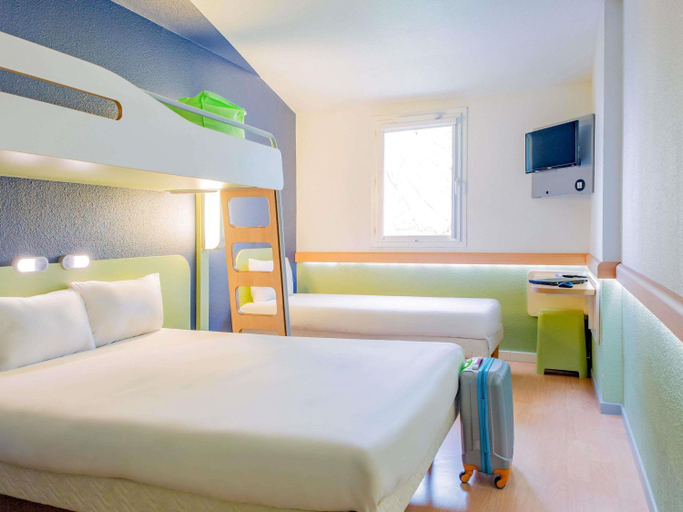 Bedroom 2, ibis budget Nantes St Herblain, Loire-Atlantique