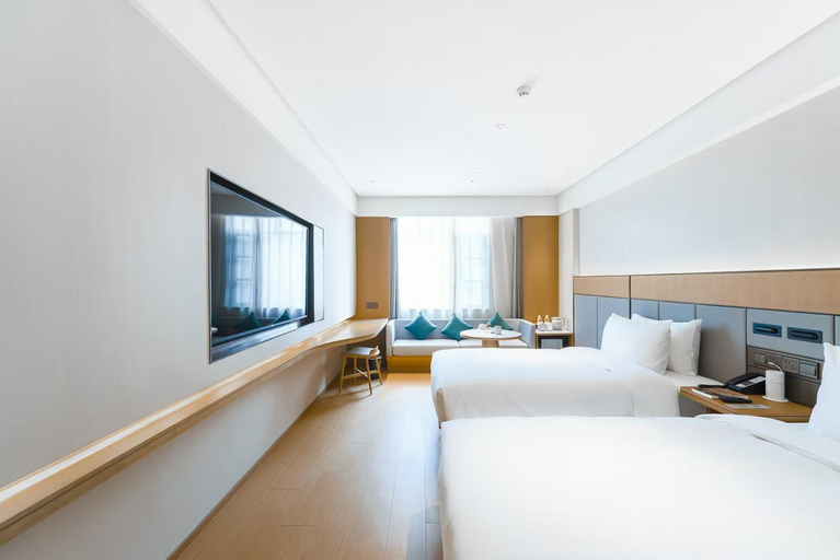 Bedroom 2, JI Hotel Shanghai Lujiazui Minsheng Road Metro Station, Shanghai