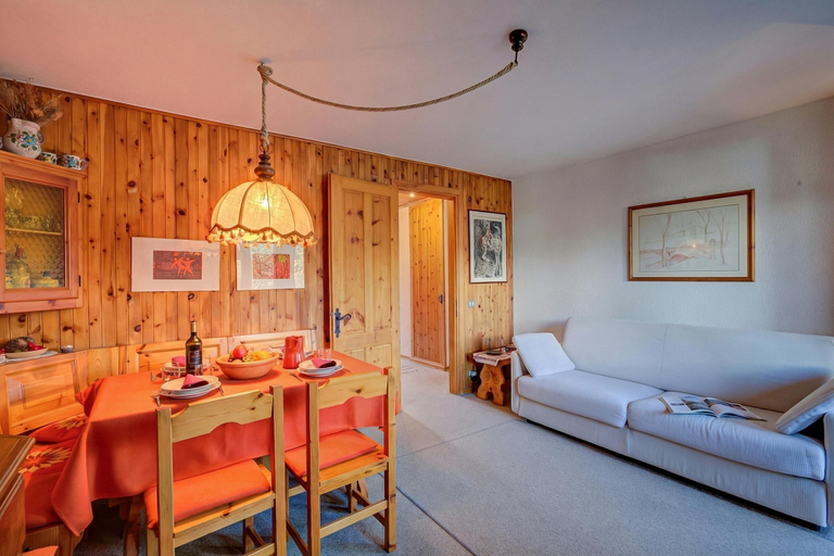Living area, Casa Ciuk, Sondrio
