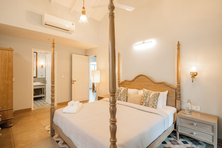 Room 3, ELIVAAS Orion 3-BHK Villa With Pvt Pool, North Goa