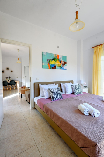 Bedroom 4, Malena Nature and Sea View House, Crete