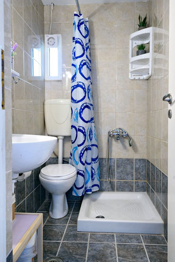 Bathroom 3, Malena Nature and Sea View House, Crete