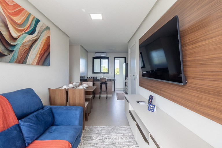 Living area, Modern Apartment in a Condo With Pool Rnm0015, Porto Seguro