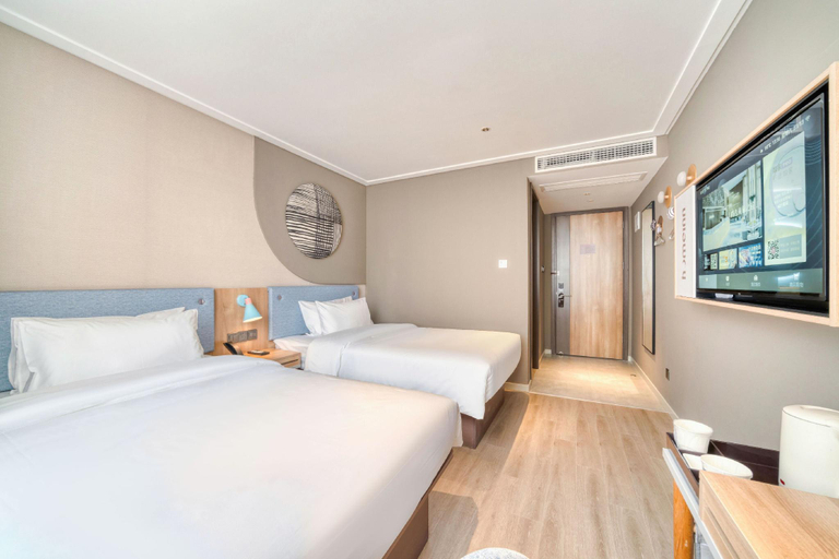Bedroom 2, Home Inn Hangzhou the Mixc Haoyun Road, Hangzhou