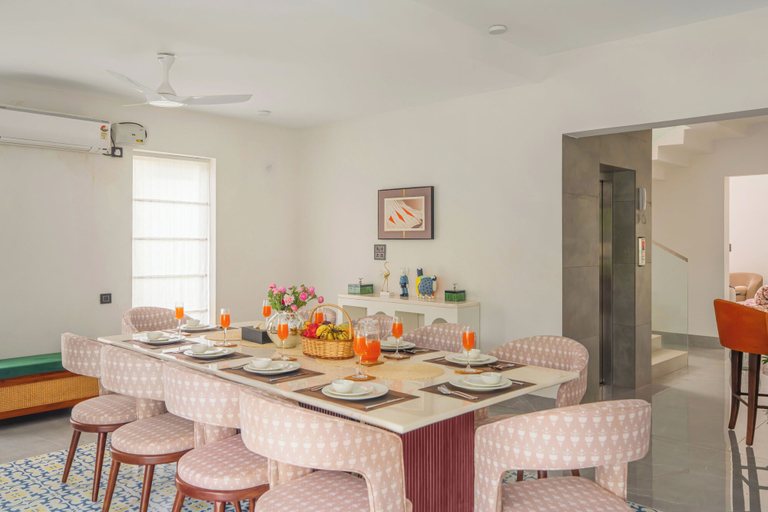 Dining 3, Elivaas Casa Verdea 4BHK Villa With Pool, North Goa