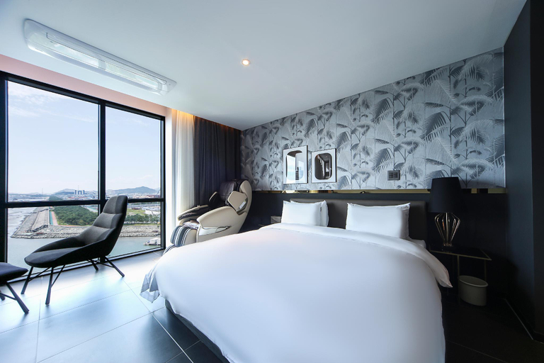Bedroom 3, Hotel Brown-dot Sinho Oceanpark, Gangseo