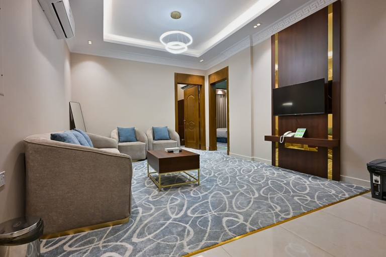 Living area 5, Al Eairy Serviced Apartments Company 9, Dammam