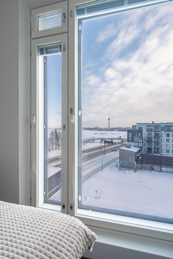 View from room, Luxurious Penthouse - Hot Tub & Sauna, Pirkanmaa