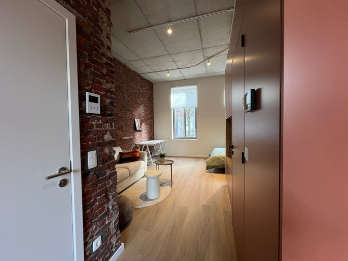 Living room 2, Cosy Apartment in Bree for 2 Guests, Limburg
