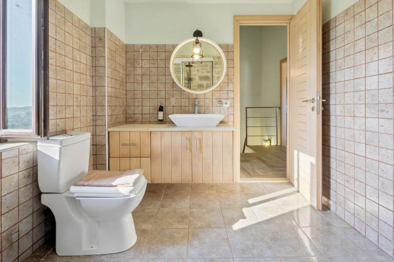 Bathroom 2, Phaistos Villas Elegant South Residence, Faistos