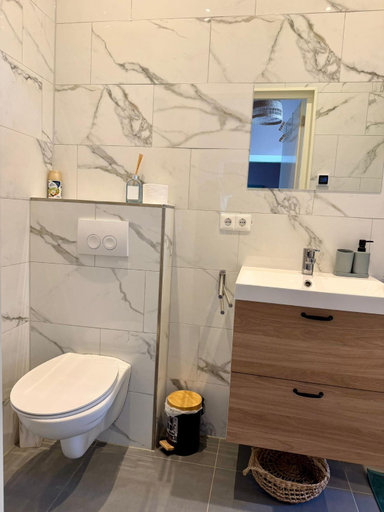 Bathroom 2, B&B Schipperspad, Rijnwaarden