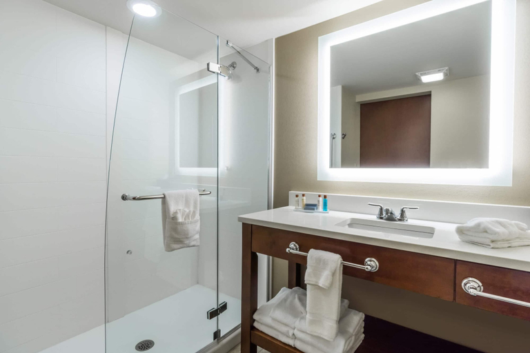 Bathroom 5, Hawthorn Suites by Wyndham Wheeling at the Highlands, Ohio