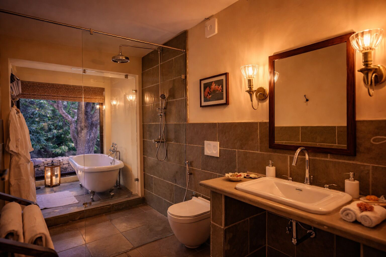 Bathroom 4, Aloof The Jungle Lodge Ghanerao, Pali