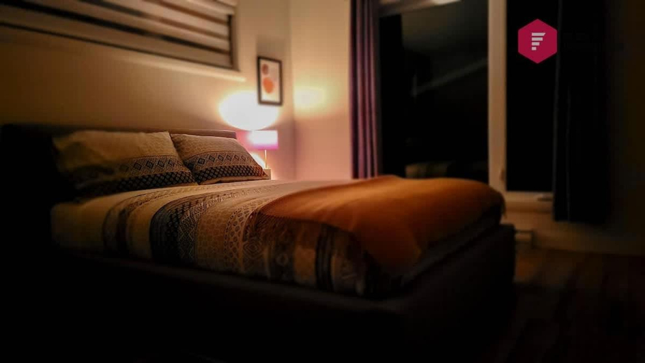 Bedroom 3, La Fleur Urbaine - Chalet 6 pers Spa Sauna Piscine - Resort pres de Quebec, Portneuf