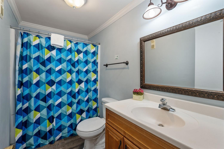 Bathroom, ML 343 Ski-InOut Island Kitchen Steps to Ballhooter Sleeps 6, Pocahontas