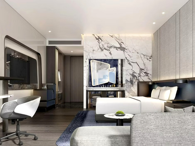 Bedroom, Crowne Plaza SUZHOU TAIHU LAKE by IHG, Suzhou