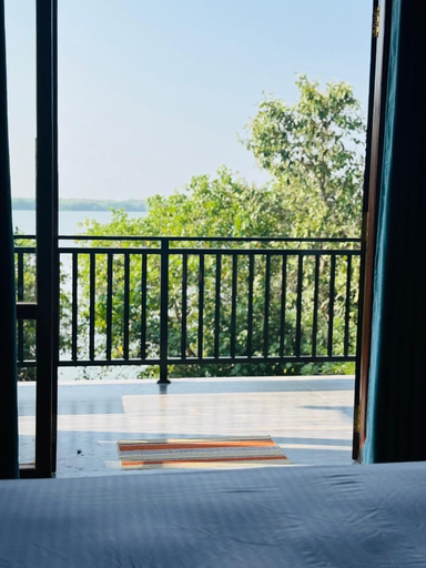 Front of property, cormorant bath, Tangalle