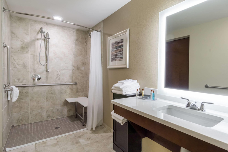 Bathroom 5, Hawthorn Suites by Wyndham Wheeling at the Highlands, Ohio