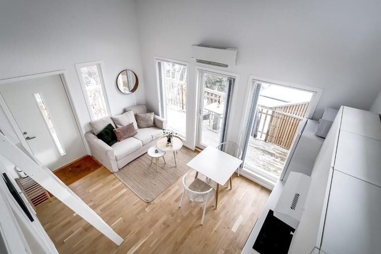 Living area 3, Two Lakefront Villas with Hot Tub & Dock, Upplands-Bro