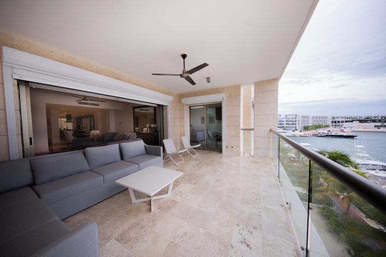 Terrace/patio 2, La Amada Rooftop Condo w Marina Views, Isla Mujeres