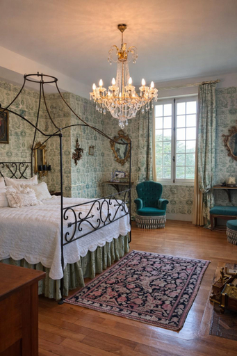 Bedroom 2, Manoir du Petit Bosq, Calvados
