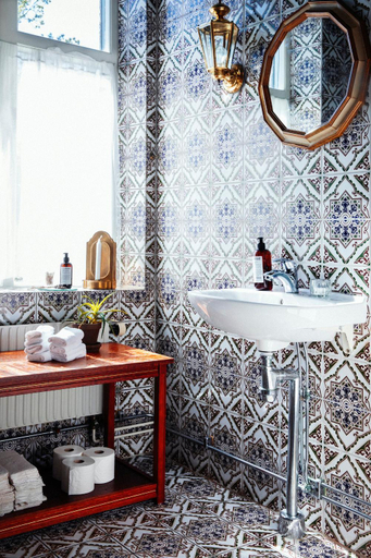 Bathroom, Karlaby kro, Simrishamn