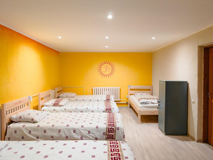 Bedroom, Wanderlust hostel Riverside, Almaty