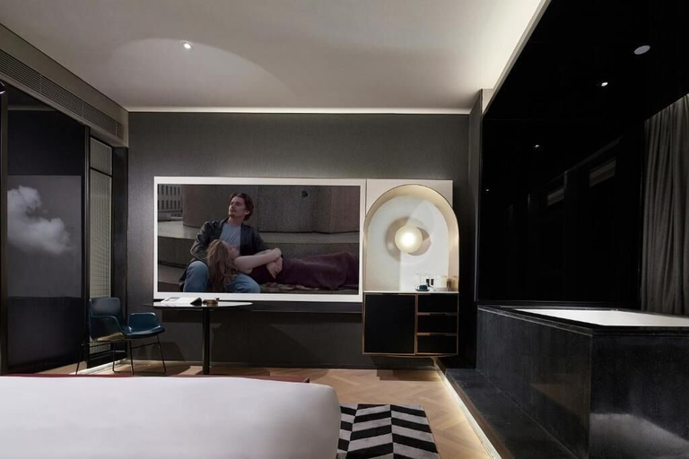 Bedroom 4, SEYA Panoramic Hotel - Chengdu Tianfu Square Chunxi Road - Managed by SEYA GROUP, Chengdu