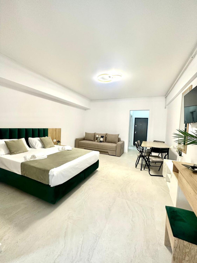 Bedroom 2, Apartamente & Studiouri Melia Eforie Nord, Tuzla