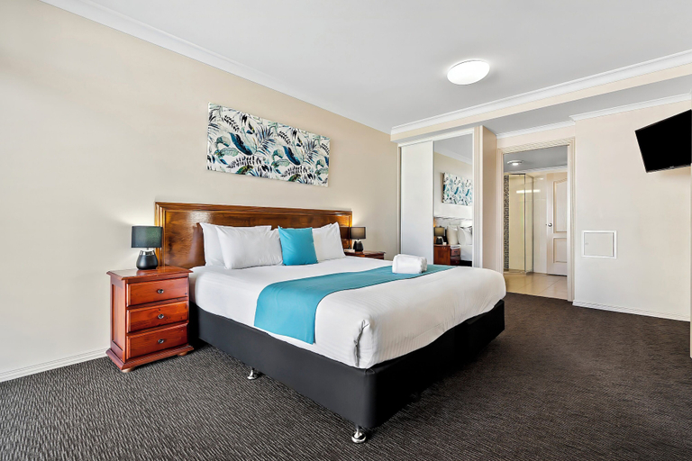 Bedroom 3, Cityville Apartments & Motel, Rockhampton