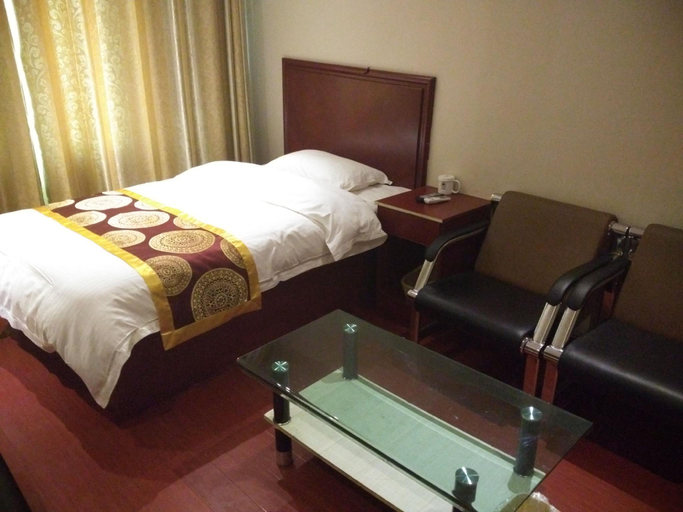 Bedroom 2, GreenTree Inn Heze Mudan Road Bus Terminal Station Express Hotel, Heze