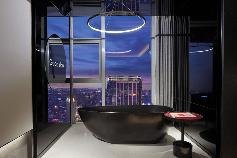 Bathroom 5, SEYA Panoramic Hotel - Chengdu Tianfu Square Chunxi Road - Managed by SEYA GROUP, Chengdu