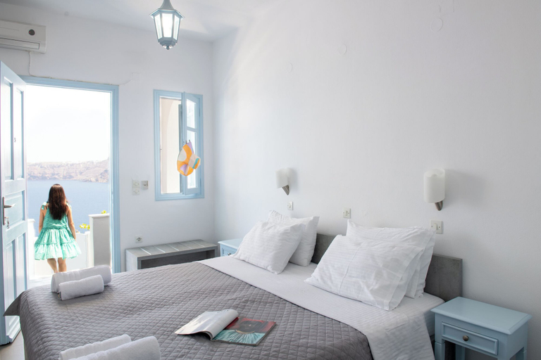 Bedroom 4, Blu Rooms Santorini, South Aegean