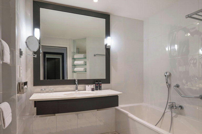 Bathroom 4, Marriott Lyon Cité Internationale, Rhône