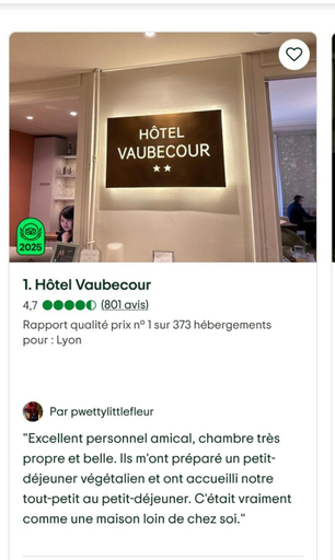 Exterior & Views, Hotel Vaubecour, Rhône