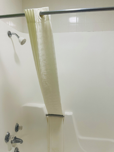 Bathroom, Country Inn Motel, Texas