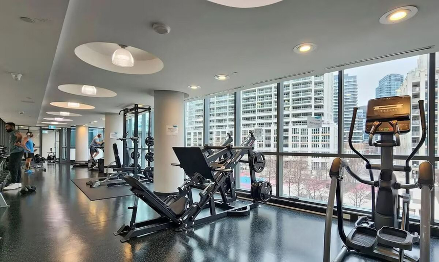 Gym, Lakeview Vista Suites-Free Parking, Toronto