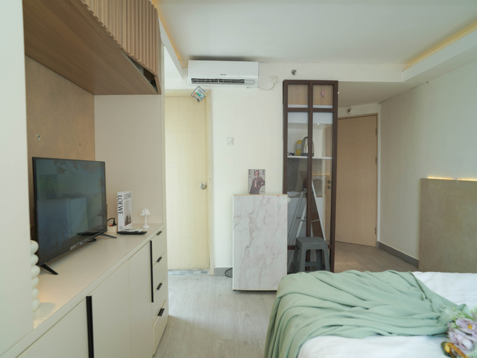 Bedroom 4, Neat Studio at Amethyst Apartment near JIEXPO By Travelio, Central Jakarta