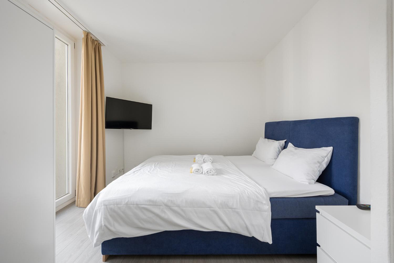 Bedroom 2, Delta Apartments - Bertastrasse - Self check-in, Zürich