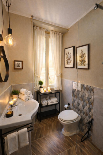 Bathroom 3, Suites Piazza Del Popolo, Rome