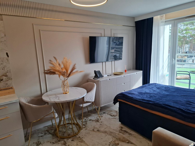 Bedroom 2, Porta Mare Apartments LuxView- Budynek Centralny II, Kamień