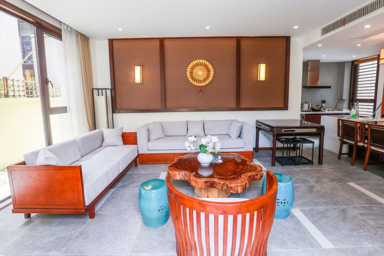 Living area 4, Book and Bed-Chong Ming, Shanghai