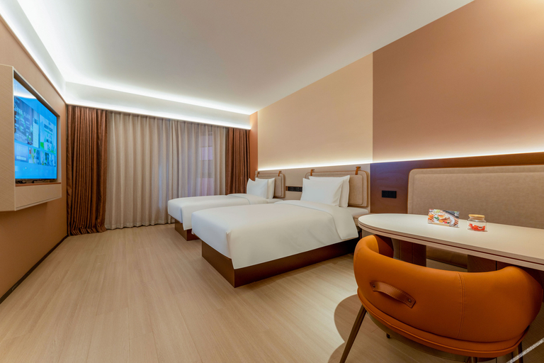Bedroom 2, Orange Hotel (Xi'an High-tech Zone Semiconductor Industrial Park), Xi'an