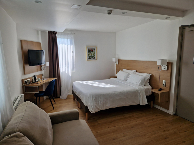 Bedroom 3, Hôtel Kyriad Quimper Sud, Finistère