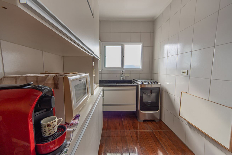 Room 3, Apartamento Beira Mar com Varanda e Churrasqueira, Praia Grande