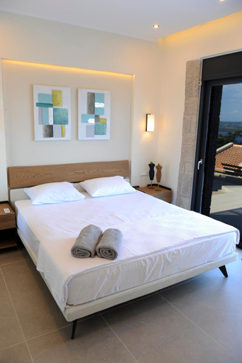 Bedroom 2, Stone Crafted Luxury Villas, Ionian Islands